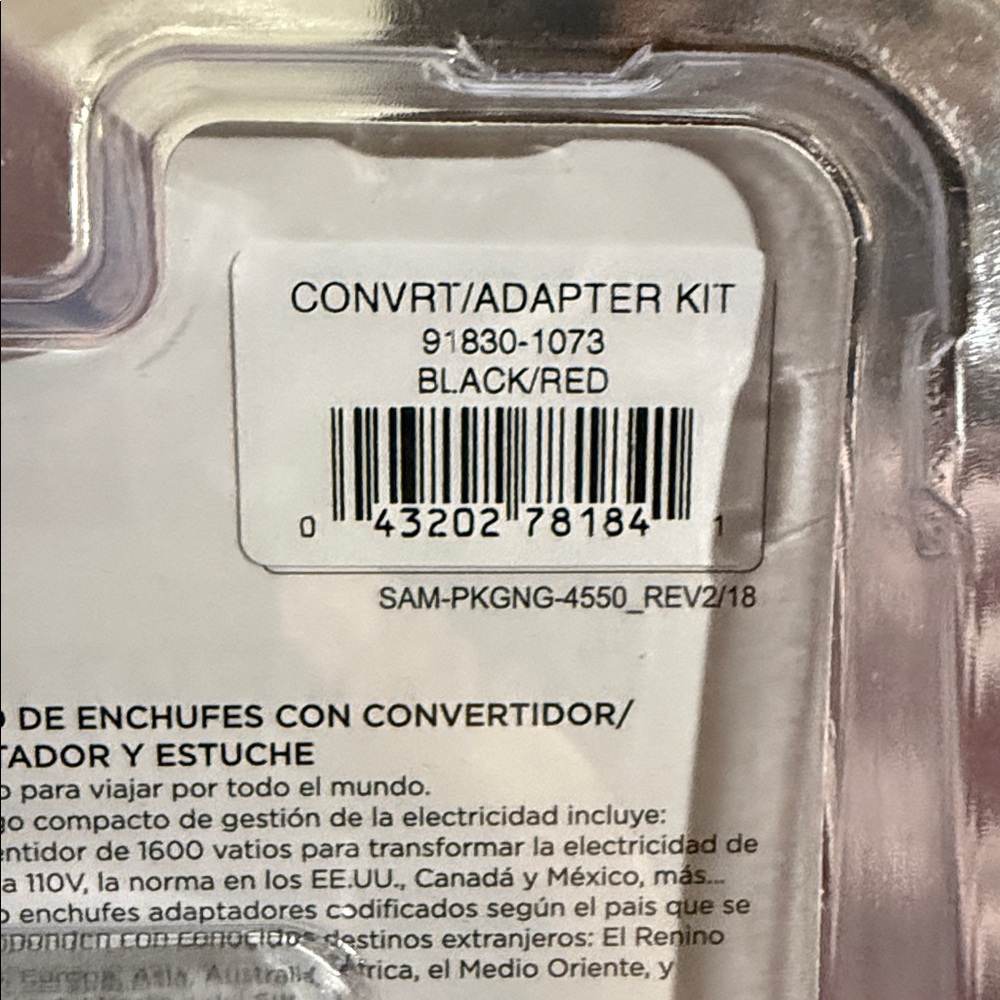 Samsonite Converter & Adapter Plug Kit - Picture 4 of 4